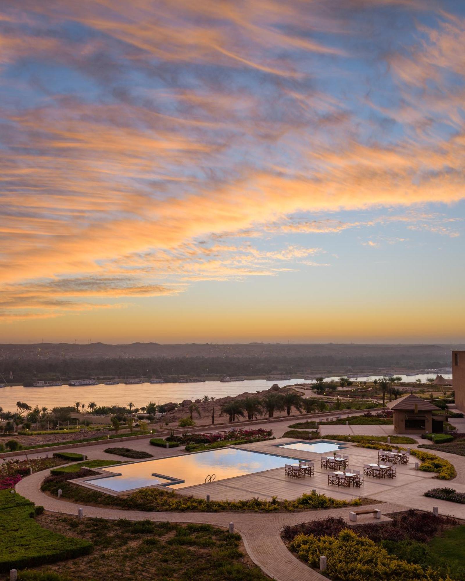 The Zen Wellness Resort Aswan Exterior photo